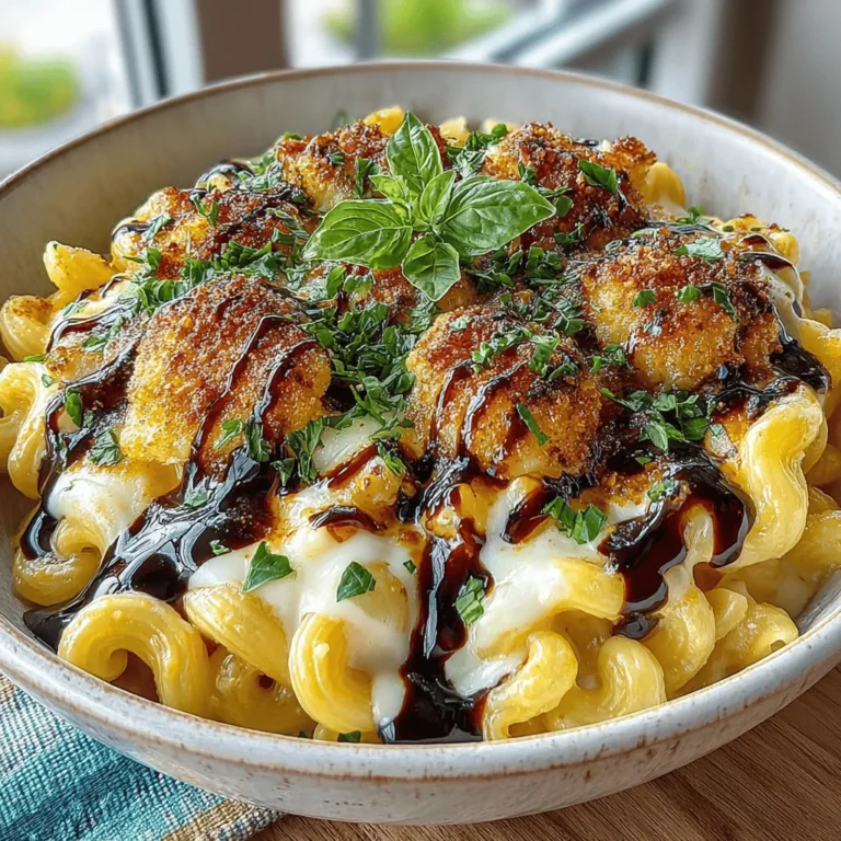 When it comes to comfort food, few dishes can rival the creamy, cheesy goodness of mac and cheese. However, the traditional recipe is getting a modern makeover with the introduction of the Creamy Balsamic Bliss Mac & Cheese. This dish takes the beloved classic and elevates it by incorporating the rich, tangy flavor of balsamic vinegar, creating a delightful harmony of taste that is both familiar and refreshingly unique. With its velvety texture and sophisticated flavor profile, this mac and cheese variation has been gaining popularity among food enthusiasts looking to spice up their culinary repertoire.