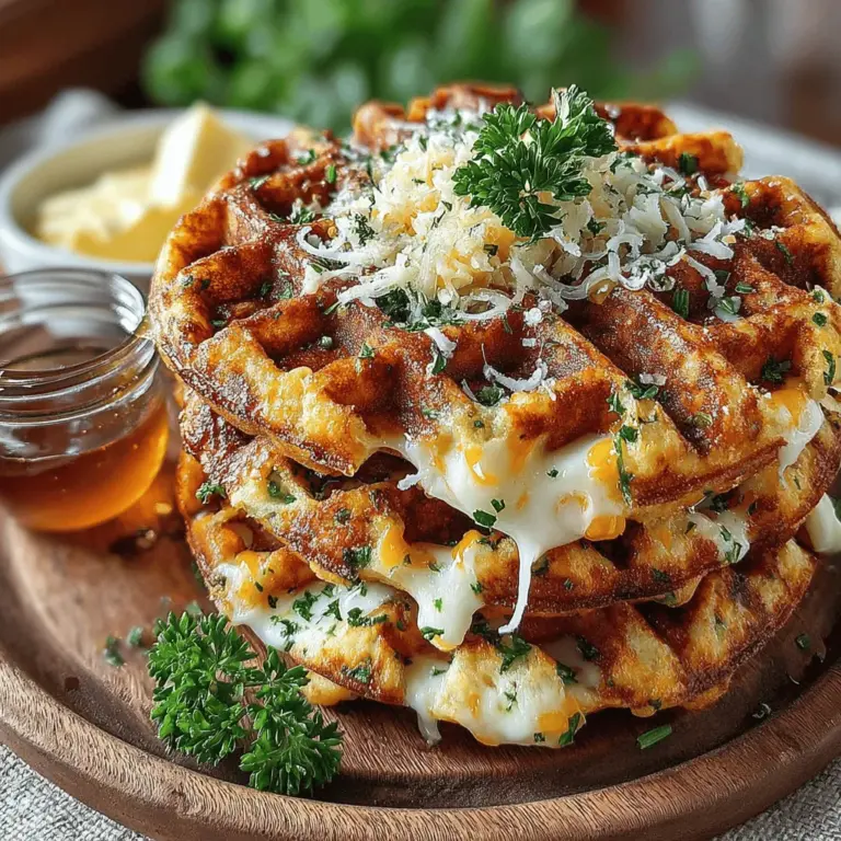 Welcome to the world of Cheddar Chili Cornbread Waffles, a delectable twist on traditional waffles that marries the comfort of cornbread with the delightful texture of waffles. This unique recipe is not just a meal; it’s a celebration of flavors that can be enjoyed any time of day—whether for a hearty breakfast, a leisurely brunch, or a cozy dinner at home. The fusion of cornbread and waffle textures creates a satisfying dish that is both crispy on the outside and fluffy on the inside, making it a must-try for any home cook looking to impress family and friends.