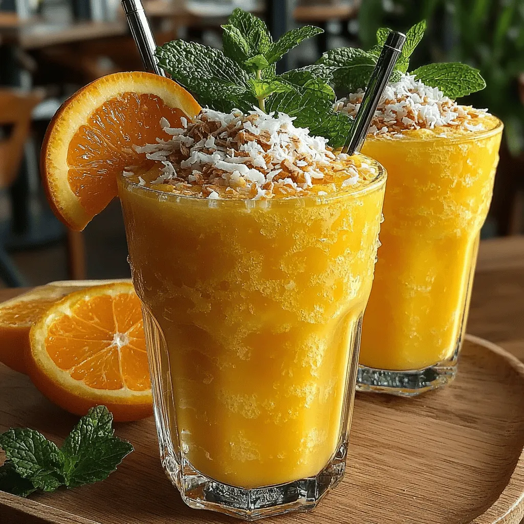 The Tropical Bliss Smoothie is a vibrant and refreshing drink that evokes the feeling of a sun-soaked paradise with each sip. Combining the sweetness of ripe fruits with the creaminess of yogurt, this smoothie is not only a delightful treat but also a healthful addition to your daily routine. Its appeal lies in its ability to transport you to a tropical destination, making it the perfect way to start your day, a revitalizing afternoon snack, or a post-workout recovery drink.
