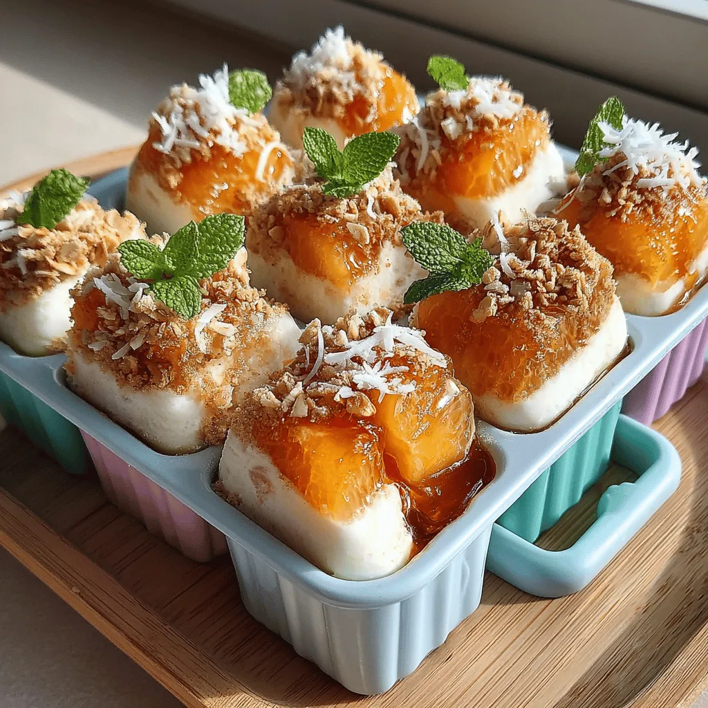 When the weather heats up, finding a refreshing and healthy snack can become a challenge. Enter Frozen Peach Yogurt Bites—an easy-to-make treat that not only satisfies your sweet tooth but also boosts your nutritional intake. These delightful bites are perfect for families looking for wholesome snacks, health-conscious individuals seeking guilt-free desserts, or anyone wanting to enjoy a cool, fruity treat on a warm day. With their vibrant flavor and creamy texture, these bites are sure to become a favorite in your household.