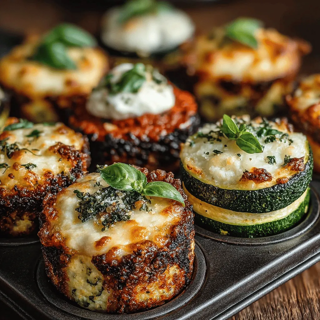Zucchini has quickly become a staple ingredient in many healthy kitchens around the world, celebrated for its versatility and nutritional benefits. From spiralized noodles to zoodles, this summer squash has transformed the way we think about traditional pasta dishes. Among the many innovative recipes emerging from this trend is the delightful Zucchini Lasagna Cupcakes. This creative take on classic lasagna not only puts a fun spin on a beloved dish but also caters to a variety of dietary preferences, making it a favorite among health-conscious eaters and culinary adventurers alike.