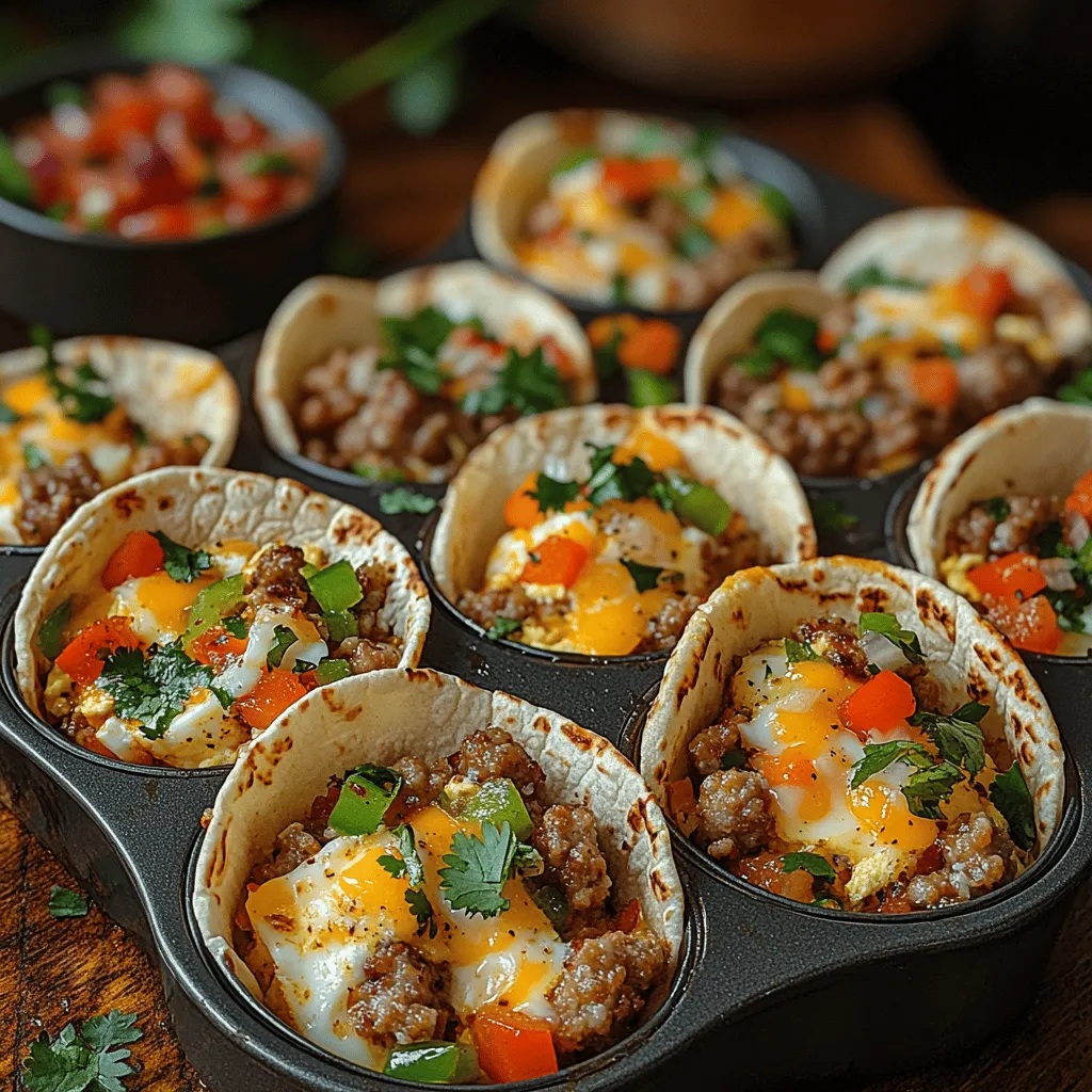 In recent years, breakfast tacos have surged in popularity, capturing the hearts (and stomachs) of food enthusiasts everywhere. Their versatility allows for a myriad of fillings, making them a favorite choice for breakfast lovers looking for a quick yet satisfying meal. The Mini Breakfast Tacos in Muffin Tin take this concept to a new level, providing a convenient and delicious option that’s perfect for busy mornings or gathering with friends and family. Imagine indulging in a warm, savory taco filled with wholesome ingredients—all neatly baked in a muffin tin for easy serving and cleanup.