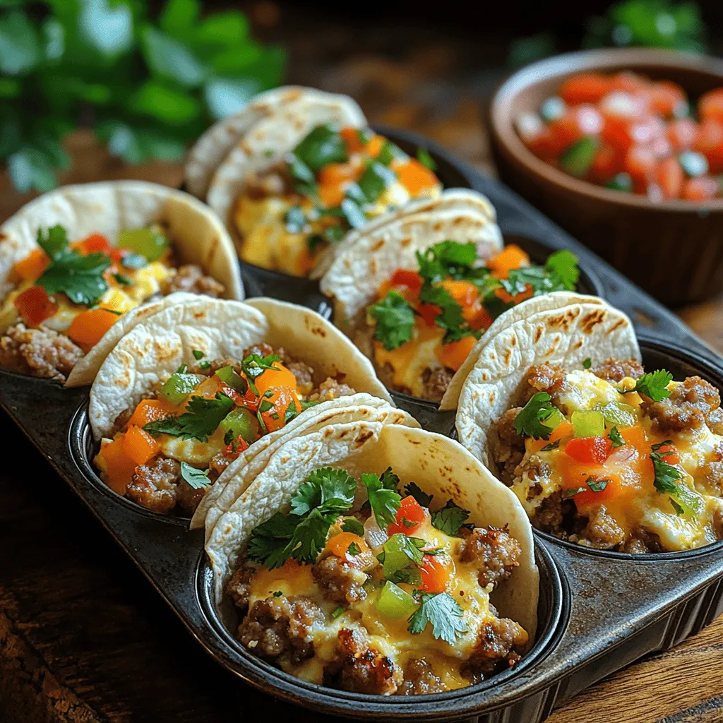 In recent years, breakfast tacos have surged in popularity, capturing the hearts (and stomachs) of food enthusiasts everywhere. Their versatility allows for a myriad of fillings, making them a favorite choice for breakfast lovers looking for a quick yet satisfying meal. The Mini Breakfast Tacos in Muffin Tin take this concept to a new level, providing a convenient and delicious option that’s perfect for busy mornings or gathering with friends and family. Imagine indulging in a warm, savory taco filled with wholesome ingredients—all neatly baked in a muffin tin for easy serving and cleanup.