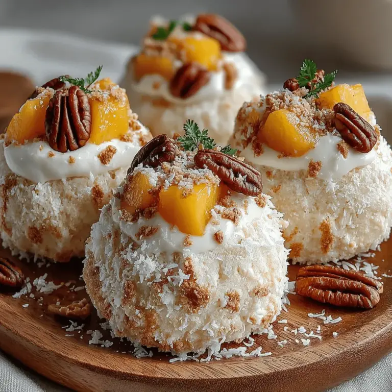 In the realm of summer desserts, few treats can rival the refreshing joy of a peach cobbler, especially when it comes in the form of Frosty Peach Cobbler Coins. This delightful recipe marries the natural sweetness of ripe peaches with the creamy goodness of Greek yogurt, creating a dessert that is as indulgent as it is nutritious. With a careful selection of wholesome ingredients, including almond flour and oats, these frozen bites not only satisfy your sweet tooth but also offer a healthier alternative to traditional desserts.