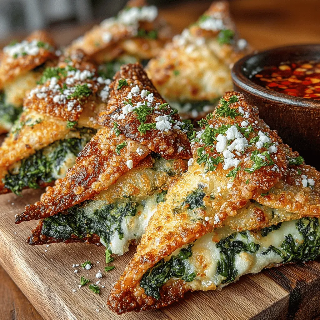 In the ever-evolving culinary landscape, the air fryer has emerged as a game-changer for both amateur cooks and professional chefs alike. Among the myriad of dishes you can whip up, Crispy Air Fryer Spinach Ricotta Wontons stand out as a delightful, versatile appetizer. This recipe encapsulates the rich flavors of fresh spinach and creamy ricotta cheese, all enveloped in a perfectly crispy wonton shell. Whether you're hosting a gathering or simply craving a light snack, these wontons offer a satisfying bite that is both indulgent and health-conscious.