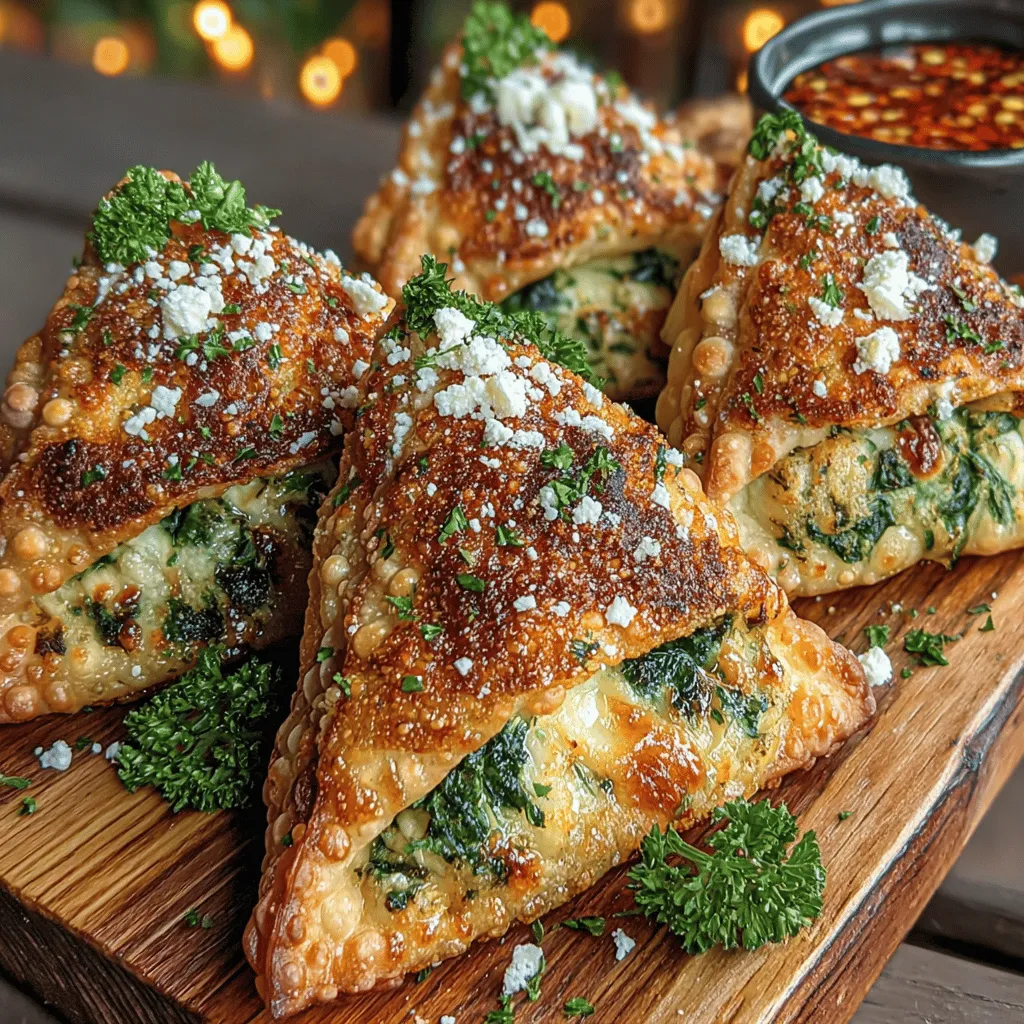 In the ever-evolving culinary landscape, the air fryer has emerged as a game-changer for both amateur cooks and professional chefs alike. Among the myriad of dishes you can whip up, Crispy Air Fryer Spinach Ricotta Wontons stand out as a delightful, versatile appetizer. This recipe encapsulates the rich flavors of fresh spinach and creamy ricotta cheese, all enveloped in a perfectly crispy wonton shell. Whether you're hosting a gathering or simply craving a light snack, these wontons offer a satisfying bite that is both indulgent and health-conscious.