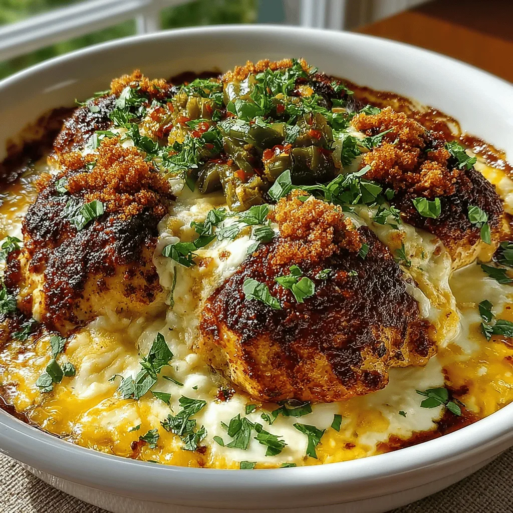 When it comes to a comforting yet exciting family dinner, few dishes can match the allure of a cheesy chicken bake. The Cheesy Hatch Chili Chicken Bake stands out as a delightful fusion of flavors, marrying the creamy richness of cheese with the vibrant heat of Hatch green chilis. This dish not only satisfies the palate but also brings a touch of Southwestern flair to the dinner table. Whether you're hosting friends or enjoying a cozy meal with family, this recipe is sure to impress.