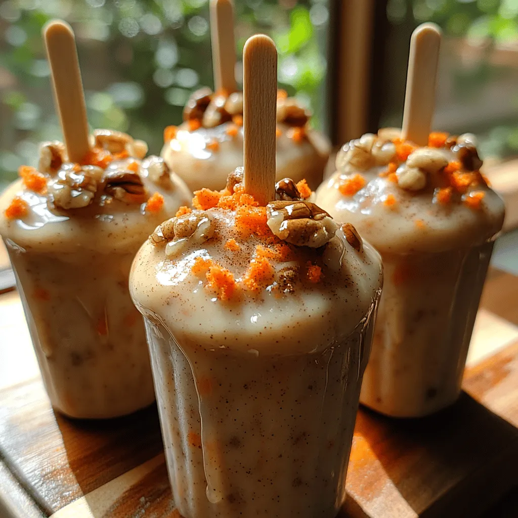 As the temperatures rise and the sun shines brightly, the craving for refreshing frozen treats often takes center stage. From ice pops to sorbets, these cool delights provide a much-needed respite from the heat, making them a staple during the warmer months. Among the plethora of frozen desserts, a unique and health-conscious option is gaining traction: Frozen Carrot Cake Yogurt Muffin Pops. This innovative treat marries the beloved flavors of traditional carrot cake with the creamy goodness of yogurt, transforming a classic dessert into a nutritious and convenient snack.
