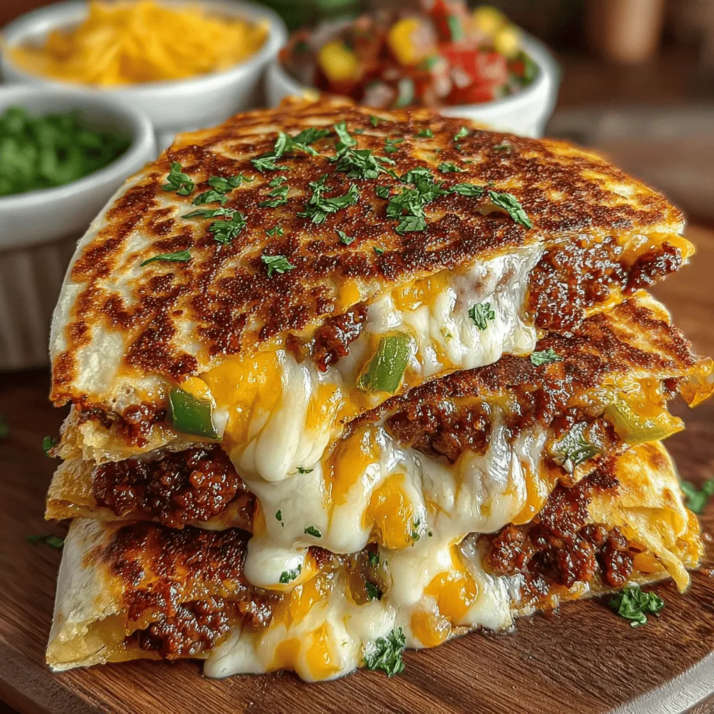 When it comes to breakfast or brunch, finding a dish that is both satisfying and easy to prepare can be a challenge. Enter the Spicy Sunrise Green Chili Quesadilla—a delightful fusion of flavors that brings together the richness of chorizo, the freshness of vegetables, and the creaminess of melted cheese. This dish is not just a meal; it’s an experience that awakens the senses and sets a vibrant tone for the day ahead.