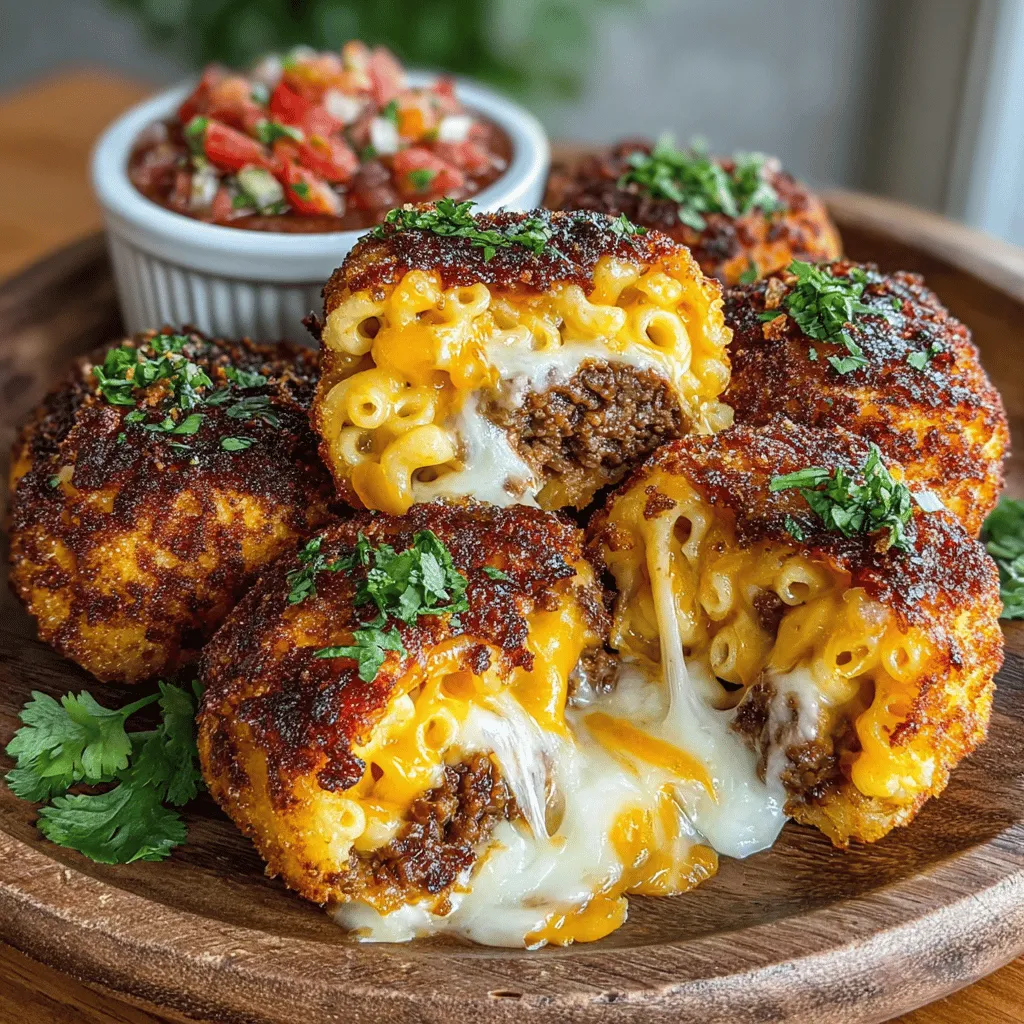 In the ever-evolving landscape of comfort food, few dishes evoke nostalgia as powerfully as mac and cheese. This warm, creamy, and cheesy classic has been a staple in households for generations, often serving as a go-to meal for families seeking warmth and satisfaction. Now, imagine taking this beloved comfort food and transforming it into an exciting, bite-sized treat that is perfect for a variety of occasions—be it lively parties, cozy game nights, or simply a comforting evening at home. Enter Crispy Air Fryer Taco Mac and Cheese Balls—an innovative recipe that combines the rich, savory flavors of taco seasoning with the indulgent creaminess of mac and cheese, all while utilizing the air fryer for a crisp, guilt-free finish.