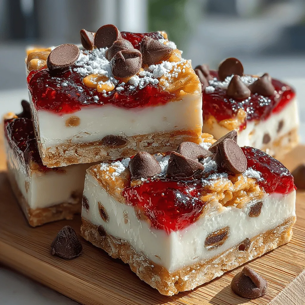If you're looking for a delightful treat that satisfies your sweet tooth while still being healthy, the Strawberry Swirl Pretzel Yogurt Bark is a perfect choice. This recipe combines creamy Greek yogurt, luscious strawberry compote, crunchy pretzels, and optional mini chocolate chips to create a deliciously unique snack. The contrast of flavors and textures makes it an appealing option for anyone, whether you’re in the mood for a light dessert, a nutritious snack, or a refreshing summer treat.