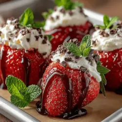 As the sun blazes and temperatures soar, the quest for the perfect refreshing treat intensifies. Among the myriad of summer desserts, few can rival the delight of a frozen yogurt stuffed strawberry. This delightful recipe for Frosty Berry Bliss marries the vibrant sweetness of fresh strawberries with the creamy richness of Greek yogurt, creating a snack that is not only indulgent but also packed with health benefits. Whether you're hosting a summer barbecue, planning an afternoon picnic, or simply seeking a cool snack to beat the heat, this easy-to-follow recipe is sure to impress and satisfy your cravings.