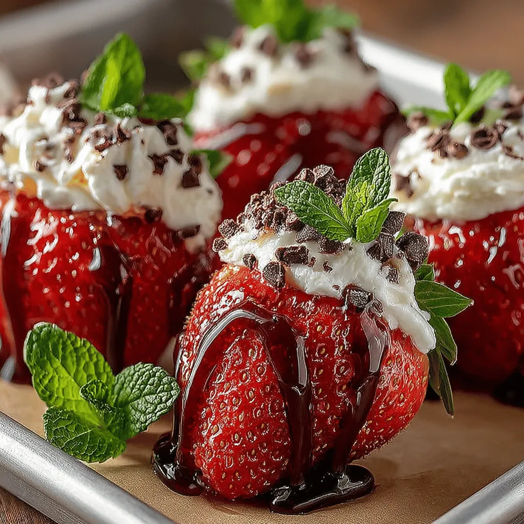 As the sun blazes and temperatures soar, the quest for the perfect refreshing treat intensifies. Among the myriad of summer desserts, few can rival the delight of a frozen yogurt stuffed strawberry. This delightful recipe for Frosty Berry Bliss marries the vibrant sweetness of fresh strawberries with the creamy richness of Greek yogurt, creating a snack that is not only indulgent but also packed with health benefits. Whether you're hosting a summer barbecue, planning an afternoon picnic, or simply seeking a cool snack to beat the heat, this easy-to-follow recipe is sure to impress and satisfy your cravings.