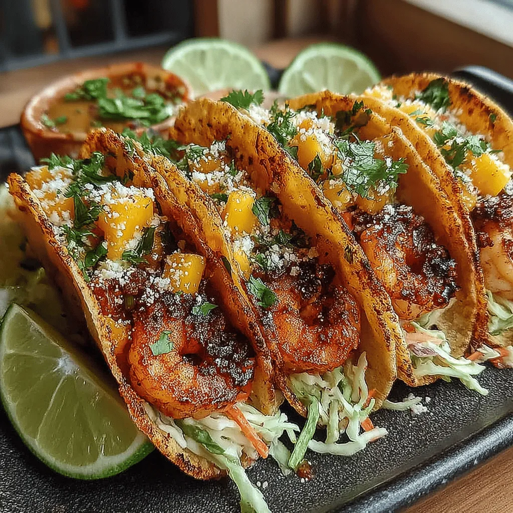Tacos have carved out a significant place in culinary culture, transcending borders and becoming a beloved staple in many households around the world. From street vendors’ carts in Mexico to gourmet restaurants in the United States, the versatility of tacos has captivated food enthusiasts with their endless combinations of fillings and toppings. Among these many variations, Spicy Shrimp Tacos with Mango Slaw stand out for their vibrant flavors and textures, embodying a delightful fusion that captures the essence of both coastal and tropical cuisines.