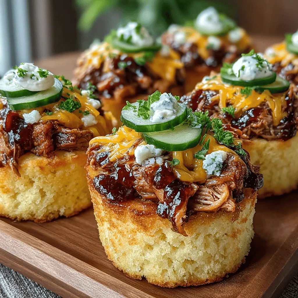The culinary world is continually evolving, and one trend that has taken center stage in recent years is the mini slider. These bite-sized delights have become a staple at gatherings, parties, and casual get-togethers, offering a perfect blend of flavor and convenience. Among the various slider options available, Mini BBQ Chicken Corn Muffin Sliders stand out for their unique combination of savory BBQ chicken nestled within sweet, fluffy corn muffins. This delightful fusion not only satisfies diverse taste preferences but also simplifies meal prep, making it easy to whip up a batch before your next social event.