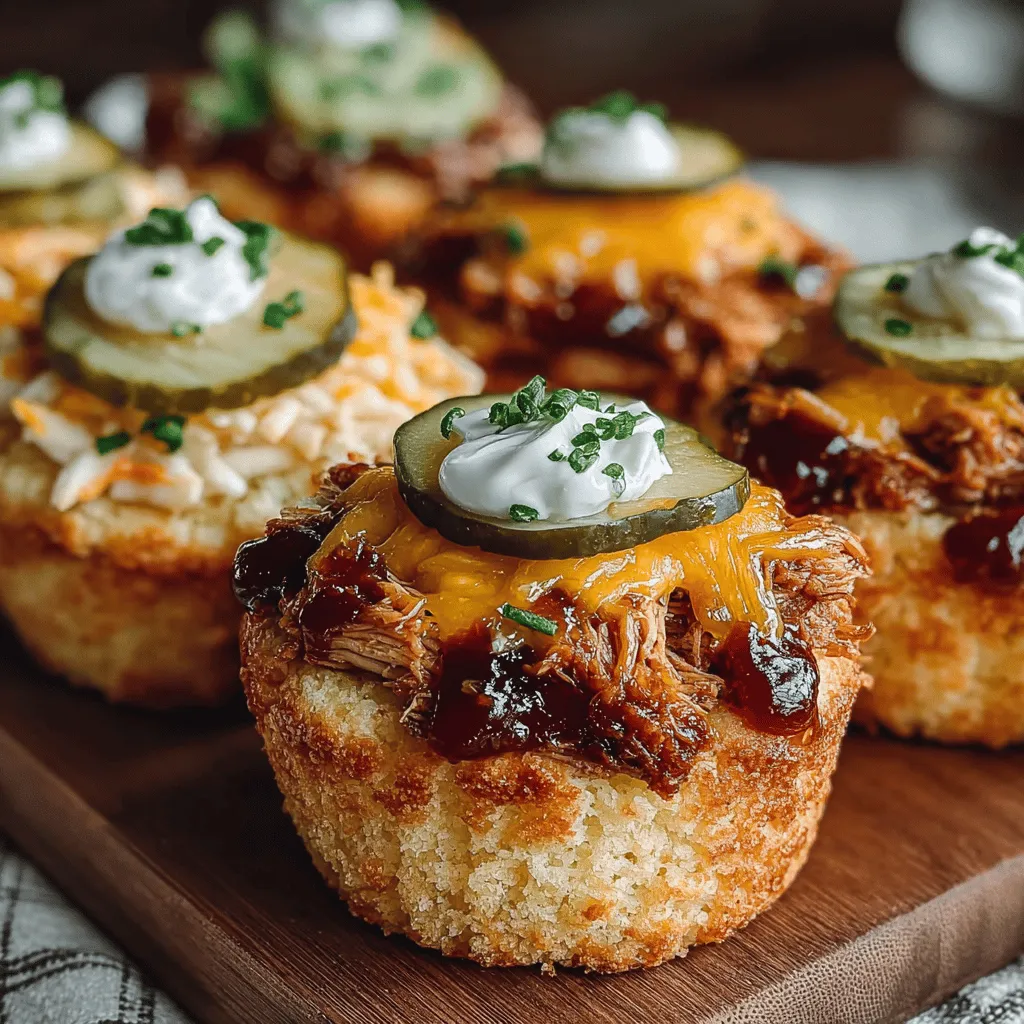 The culinary world is continually evolving, and one trend that has taken center stage in recent years is the mini slider. These bite-sized delights have become a staple at gatherings, parties, and casual get-togethers, offering a perfect blend of flavor and convenience. Among the various slider options available, Mini BBQ Chicken Corn Muffin Sliders stand out for their unique combination of savory BBQ chicken nestled within sweet, fluffy corn muffins. This delightful fusion not only satisfies diverse taste preferences but also simplifies meal prep, making it easy to whip up a batch before your next social event.