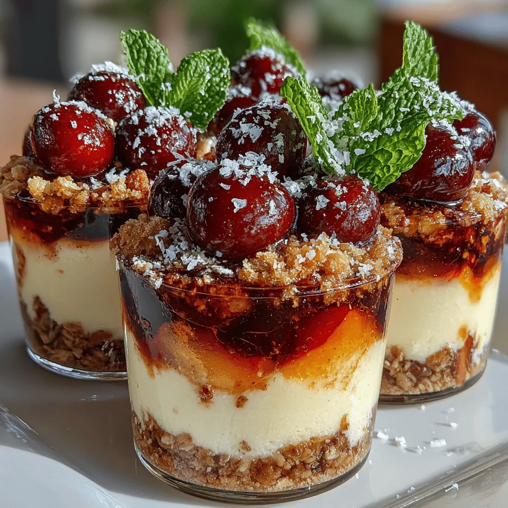 In the world of desserts, frozen treats have carved out a special place in our hearts and palates. From ice creams to sorbets, the refreshing coolness of these delights makes them the perfect indulgence, especially during warmer months. However, as health consciousness rises, many are seeking alternatives that satisfy their sweet tooth without compromising their well-being. Enter the Frozen Yogurt Cherry Crumble Cups—a delicious and nutritious option that not only tantalizes your taste buds but also offers a guilt-free dessert experience.