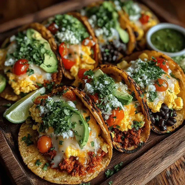 Breakfast tacos have emerged as a beloved morning staple, combining convenience and flavor in a way that appeals to breakfast enthusiasts around the world. Whether enjoyed at home or on-the-go, these portable delights offer a satisfying meal option that can be customized to fit any palate. Among the many variations, Smoky Hatch Chili Breakfast Tacos stand out, showcasing a unique blend of smoky, spicy, and fresh flavors that awaken the senses and energize the day.