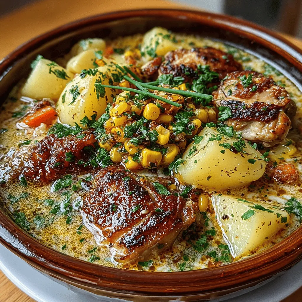 As the leaves begin to change and the air turns crisp, there's nothing quite as comforting as a warm bowl of chowder. The Cozy Autumn Chicken & Corn Chowder stands out as a quintessential dish for the season, embodying the essence of fall. This recipe combines tender chicken, sweet corn, and hearty potatoes, creating a delightful balance of flavors and textures that encapsulate the warmth of autumn. With each spoonful, you can savor the season's bounty, making it a perfect meal for family gatherings or a cozy night in.
