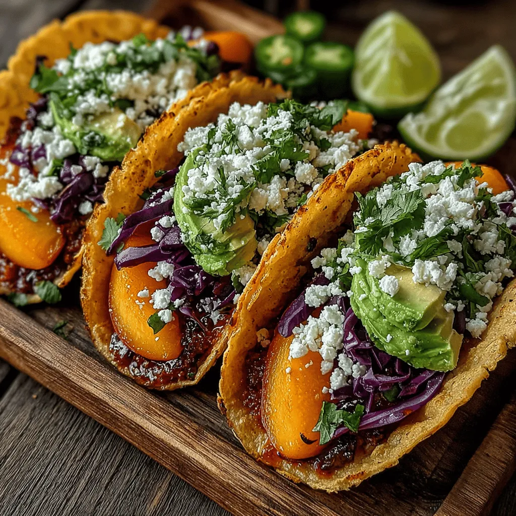 Crispy peach tacos are a refreshing and unique dish that perfectly captures the essence of summer gatherings, casual dinners, or simply a fun twist on traditional taco night. Imagine biting into a warm, golden tortilla filled with juicy peaches, crunchy cabbage, and creamy avocado, all harmonized with a sprinkle of fresh herbs and tangy cheese. This recipe offers a delightful balance of flavors and textures, turning each bite into a vibrant culinary experience that is as pleasing to the palate as it is to the eyes.