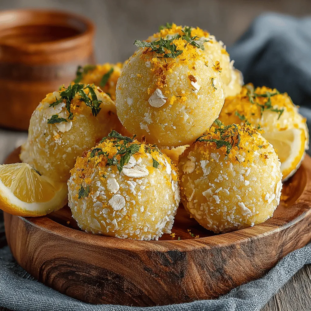 In today’s fast-paced world, finding nutritious and energizing snacks can be a challenge. With the constant hustle and bustle of daily life, many of us often reach for convenience over nutrition. However, there’s no need to compromise on health for the sake of convenience. Enter Zesty Lemon Bliss Energy Balls—a delightful and wholesome treat that packs a punch of flavor and energy. These bite-sized snacks are perfect for a mid-afternoon pick-me-up, a post-workout boost, or even a healthy dessert option. Not only are they incredibly easy to make, but they are also remarkably satisfying, providing your body with the fuel it needs to power through the day.