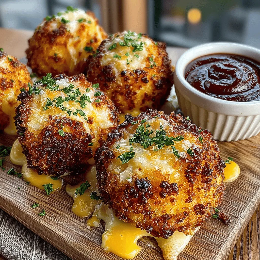 Among the myriad of air fryer recipes emerging in home kitchens, the Cheesy Delight Mini Air Fryer Mac & Cheese Poppers stand out. This innovative twist on a classic favorite reimagines the traditional mac and cheese experience by transforming it into bite-sized poppers that are perfect for snacking, entertaining, or even meal prep. What makes these poppers truly special is the combination of creamy cheeses, a crunchy exterior, and the convenience of cooking them in an air fryer. Not only do they deliver on flavor, but they also offer a lighter option than their deep-fried counterparts, allowing you to indulge without the extra calories.