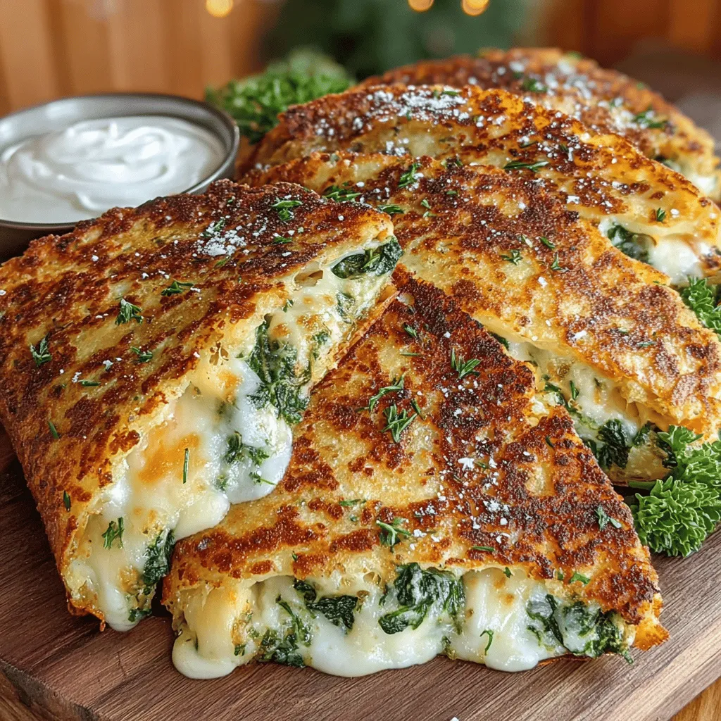 In today's fast-paced world, finding a meal that is both quick to prepare and satisfying can be a challenge. Enter Cheesy Spinach Stuffed Tortilla Melts—a delightful dish that ticks all the boxes for a quick, nutritious, and utterly delicious meal. Perfect for lunch, dinner, or even a hearty snack, these melts combine the creamy goodness of cheese with the vibrant freshness of spinach, all wrapped in a warm tortilla. The appeal of this recipe lies not only in its flavor but also in its versatility. It can be customized to fit various dietary needs and preferences, making it an ideal choice for families, busy professionals, or anyone looking to add more vegetables to their diet.