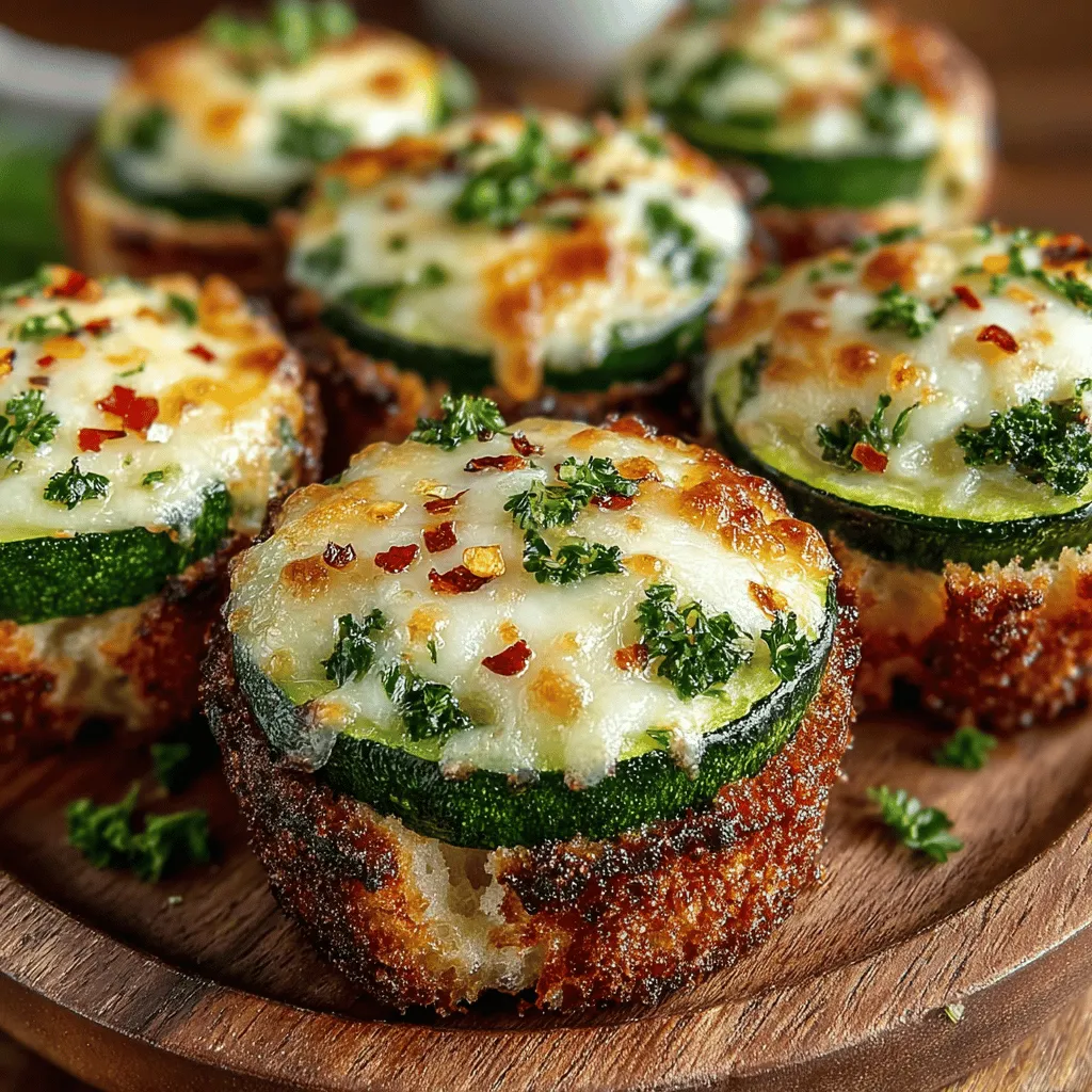 When it comes to appetizers or snacks that are both healthy and satisfying, Mini Zucchini Garlic Toast Cups stand out as an irresistible option. This delightful recipe combines the fresh taste of zucchini with the savory aromas of garlic and cheese, creating a bite-sized treat that is perfect for gatherings or simply enjoying at home. The beauty of these toast cups lies not only in their flavor but also in their versatility, making them an ideal canvas for various toppings and seasonings to suit any palate.