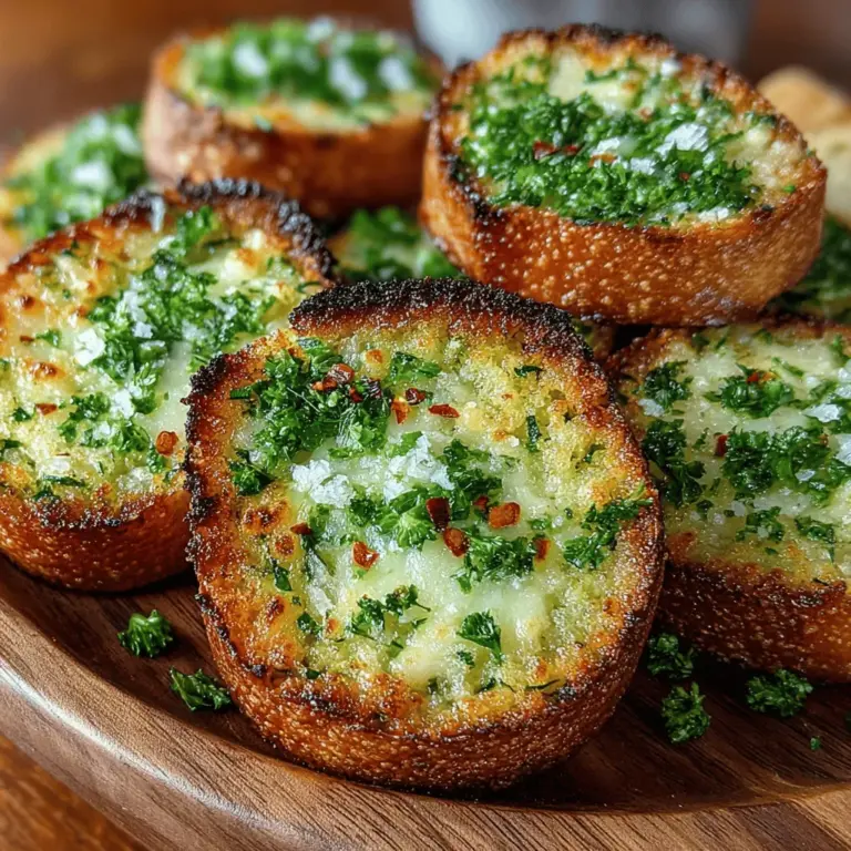 When it comes to appetizers or snacks that are both healthy and satisfying, Mini Zucchini Garlic Toast Cups stand out as an irresistible option. This delightful recipe combines the fresh taste of zucchini with the savory aromas of garlic and cheese, creating a bite-sized treat that is perfect for gatherings or simply enjoying at home. The beauty of these toast cups lies not only in their flavor but also in their versatility, making them an ideal canvas for various toppings and seasonings to suit any palate.