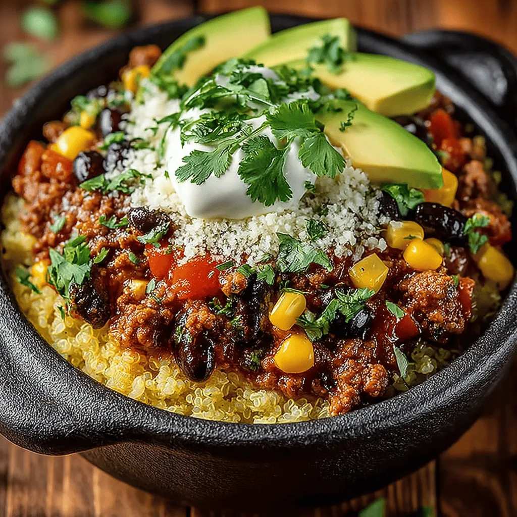 In the realm of weeknight dinners, the Sweet & Spicy Crockpot Turkey Bowls stands out as a flavorful and satisfying option that caters to both taste buds and time constraints. This recipe is an excellent choice for busy individuals and families seeking a meal that not only tantalizes the palate but also nourishes the body. Using a crockpot not only simplifies the cooking process but allows the flavors to meld beautifully over time, resulting in a dish that's greater than the sum of its parts.