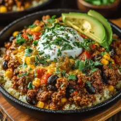In the realm of weeknight dinners, the Sweet & Spicy Crockpot Turkey Bowls stands out as a flavorful and satisfying option that caters to both taste buds and time constraints. This recipe is an excellent choice for busy individuals and families seeking a meal that not only tantalizes the palate but also nourishes the body. Using a crockpot not only simplifies the cooking process but allows the flavors to meld beautifully over time, resulting in a dish that's greater than the sum of its parts.