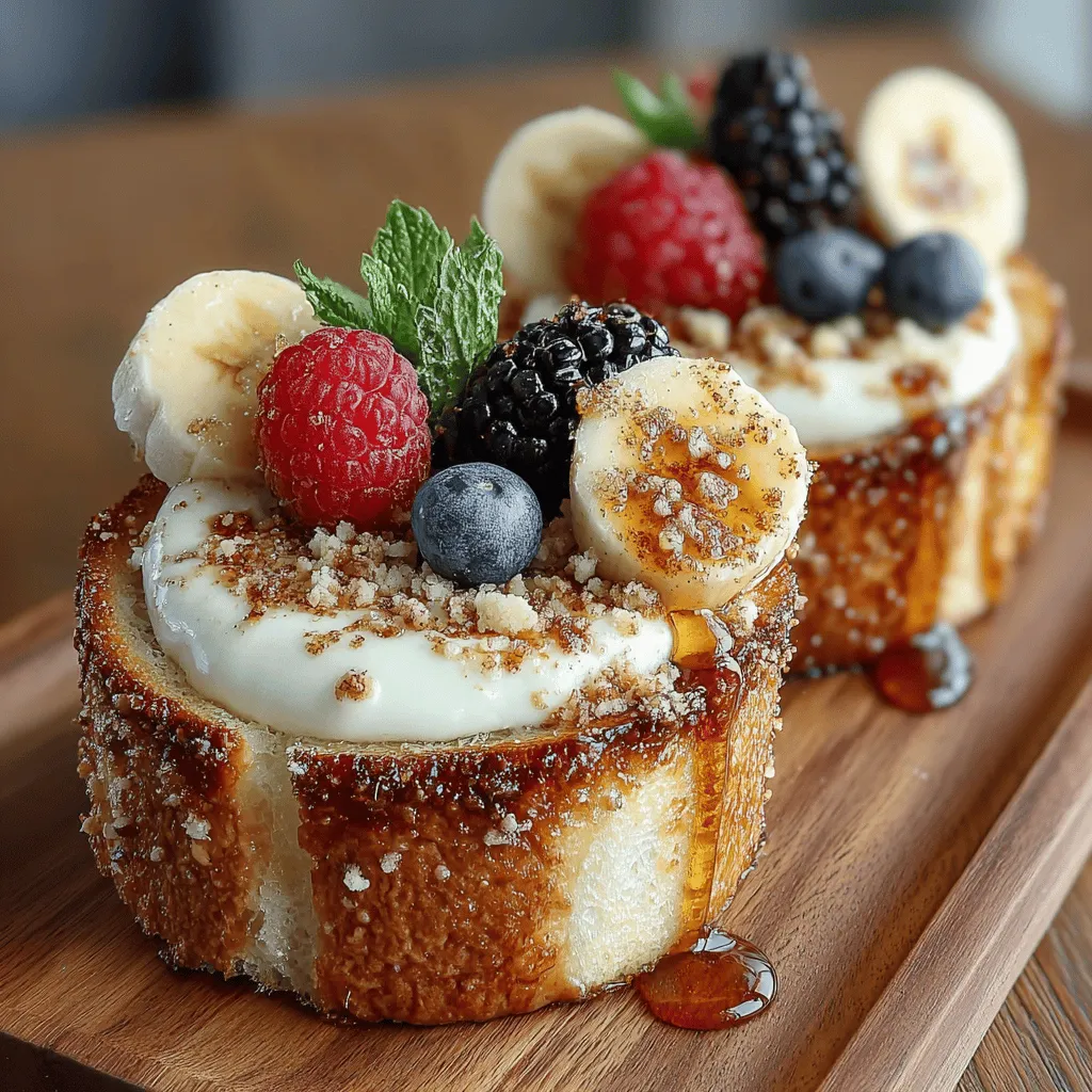 If you're in search of a unique and nutritious dessert or breakfast option, look no further than the Deliciously Cool Greek Yogurt Cinnamon Toast Cups. This innovative recipe combines the creamy goodness of Greek yogurt with the warm, comforting flavors of cinnamon and toast, creating a delightful treat that can be enjoyed any time of day. The appeal of this dish lies not only in its taste but also in its versatility—serving as a satisfying breakfast, a refreshing snack, or an indulgent dessert without the guilt.