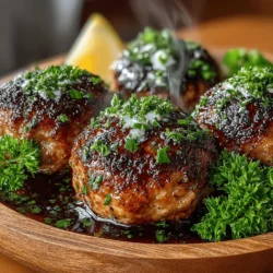 Baked Balsamic Vinaigrette Meatballs are a delightful twist on a classic dish that brings together savory flavors with a zesty balsamic vinaigrette. This recipe not only caters to those seeking a delicious meal but also offers a healthier alternative, thanks to the use of lean meats and fresh, wholesome ingredients. Meatballs have long been a staple in various cuisines around the world, celebrated for their versatility and comforting nature. In this article, we will delve into the step-by-step process of preparing these mouthwatering meatballs, discuss the benefits of each ingredient, and explore how to serve them for different occasions.