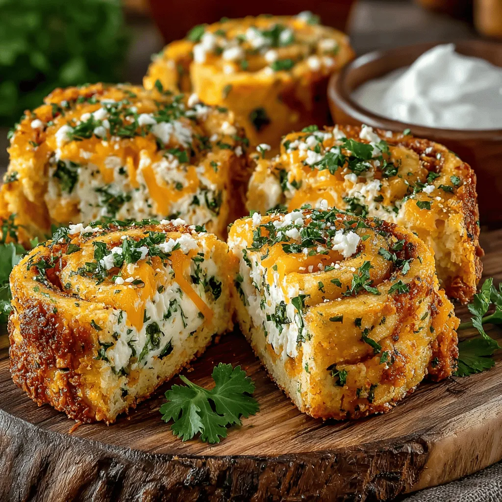 When it comes to entertaining, finding the perfect appetizer can make all the difference in setting the right mood for your gathering. Enter Cheesy Green Chili Pinwheel Bites, a delightful snack that combines creamy cheeses with zesty green chilies, all wrapped up in a convenient, bite-sized format. These pinwheel bites not only offer a burst of flavor but also serve as a visual treat that is sure to impress your guests. Whether you're hosting a festive party, a game day gathering, or a casual family meal, these cheesy delights are versatile enough to shine on any table.