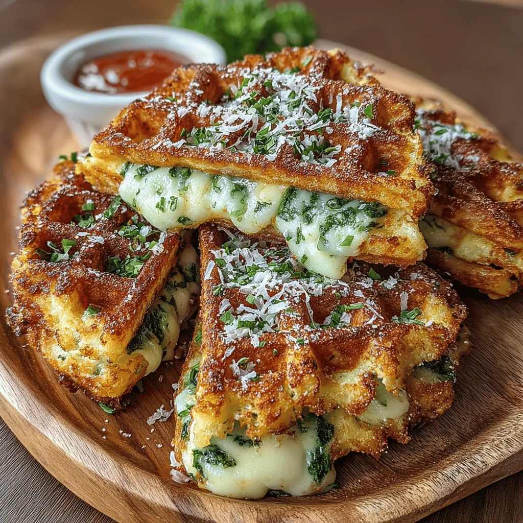 In the realm of culinary creativity, few dishes evoke the warmth and comfort of homemade waffles. Now, imagine taking that beloved breakfast staple and transforming it into a savory delight with our Cheesy Spinach Stuffed Waffle Pockets. This innovative recipe marries the crispy, golden exterior of waffles with a creamy, cheesy filling that features nutrient-rich spinach, offering a perfect balance of flavors and textures. Ideal for breakfast, brunch, or even a quick weeknight dinner, these waffle pockets are sure to impress your family and friends.