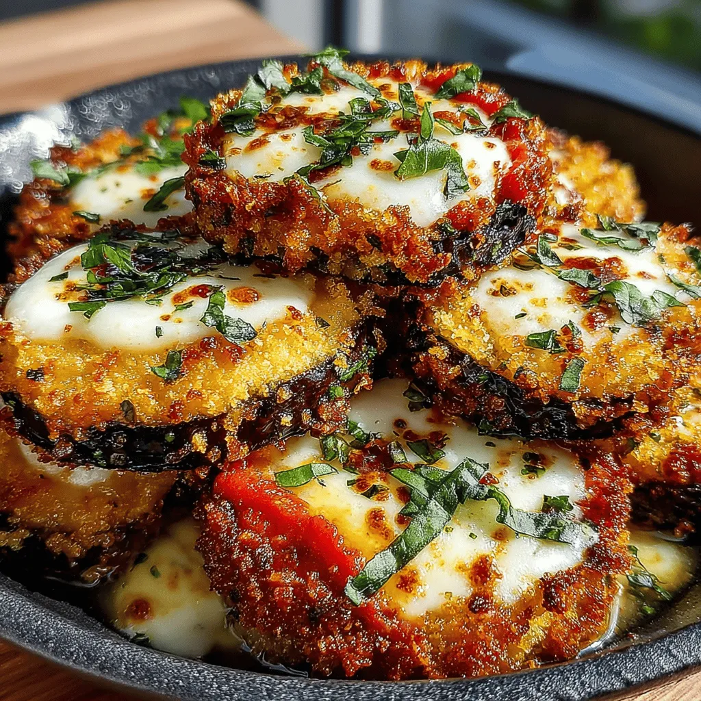 In recent years, air frying has gained immense popularity as a healthier alternative to traditional frying methods. This innovative cooking technique uses hot air circulation to create a crispy exterior while requiring significantly less oil. As a result, dishes that are typically heavy and calorie-laden can be transformed into lighter, guilt-free versions without sacrificing flavor or texture. One such delightful recipe that embodies this transformation is Crispy Air Fryer Eggplant Parmesan Rounds.
