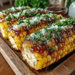 Corn has long been a beloved staple in kitchens around the globe, celebrated for its versatility and rich flavor. Among the myriad of ways to prepare corn, the innovative recipe for Sweet & Savory Honey Butter Baked Corn Ribs stands out as a delightful twist on traditional corn dishes. This unique recipe not only elevates the humble ear of corn into a visually appealing presentation but also brings a perfect balance of sweet and savory notes that tantalize the taste buds. Whether served as a side dish or a snack, these corn ribs are sure to impress family and friends alike.