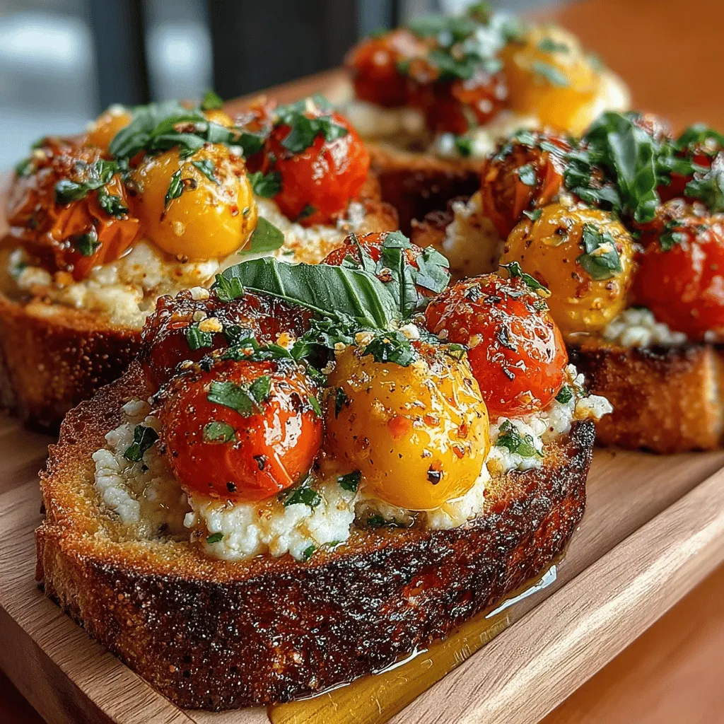 In the world of easy and delicious recipes, Roasted Tomato and White Bean Toast stands out as a delightful dish that balances simplicity and flavor. This vibrant and nutritious recipe features sweet roasted cherry tomatoes paired with creamy white beans, all atop hearty whole-grain bread. Ideal for a quick lunch, a light dinner, or even a delightful appetizer, this toast not only satisfies but also nourishes. The blend of textures and flavors makes it a versatile choice that can be enjoyed year-round, and its preparation is quick enough to fit into even the busiest of schedules.