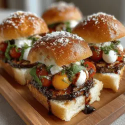 When it comes to appetizers and snacks that delight both the palate and the eye, Mini Caprese Eggplant Sliders stand out as a remarkable choice. These sliders are not just a feast for the senses; they embody a harmonious blend of flavors and textures that make them an appealing option for health-conscious eaters and culinary enthusiasts alike. With the creamy goodness of mozzarella, the fresh vibrancy of basil, and the smoky richness of grilled eggplant, each bite transports you to the sun-drenched landscapes of Italy.