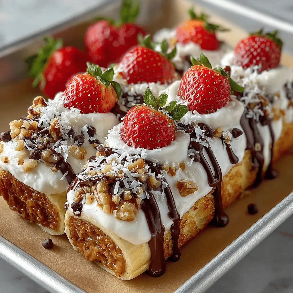 In recent years, the dessert landscape has shifted dramatically, with an increasing focus on frozen treats that appeal to both kids and adults alike. As the temperatures rise, the craving for something cool and refreshing becomes almost universal. Enter frozen desserts: the perfect way to satisfy your sweet tooth without the guilt often associated with traditional sweets. Among the many tempting options available, Frozen Banana Split Yogurt Sandwiches stand out as a health-conscious yet indulgent choice that bridges the gap between satisfying cravings and nourishing your body.