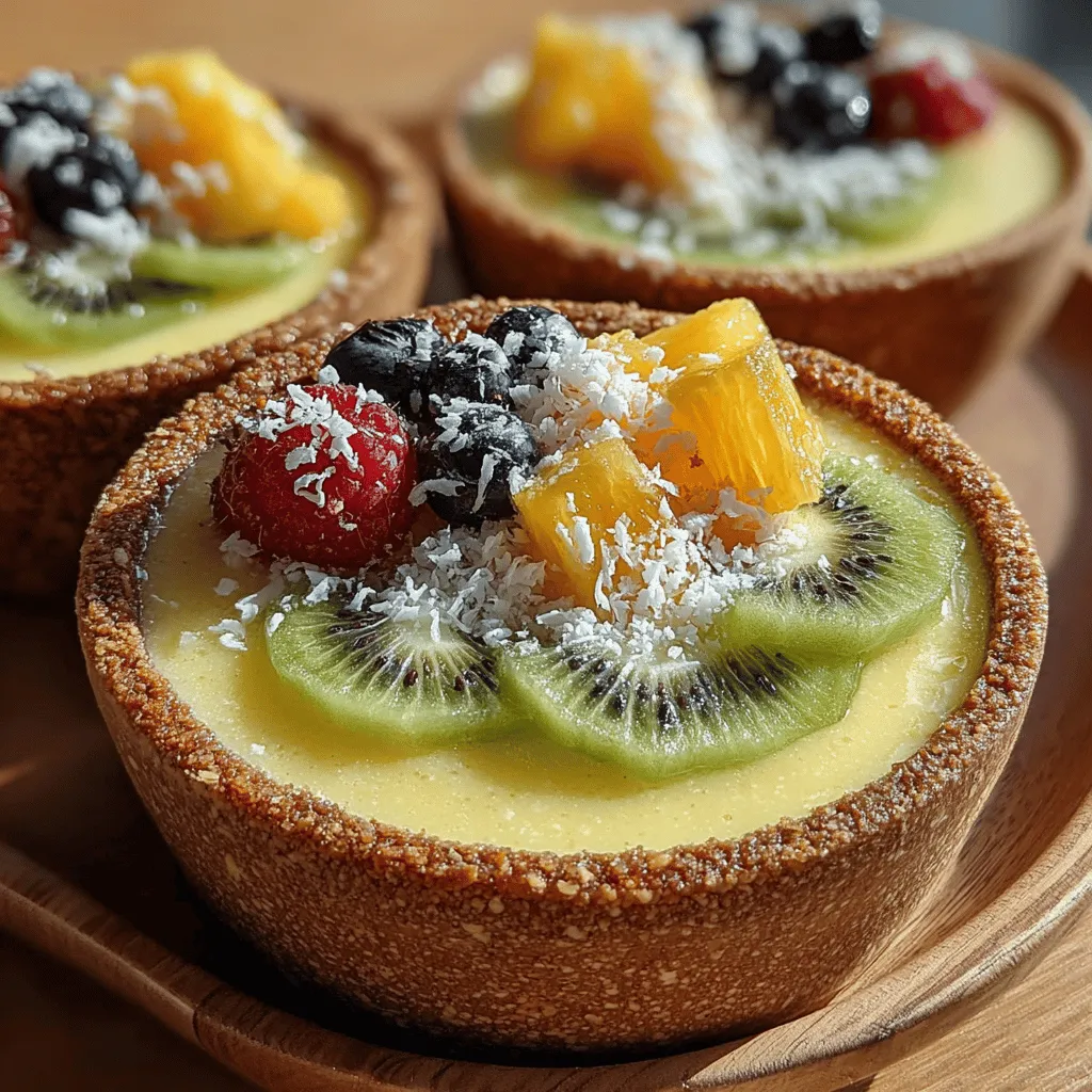 If you're searching for a delicious way to cool down and enjoy a burst of tropical flavors, the Tropical Bliss Smoothie Cups are the perfect solution. This recipe embodies the essence of a beach getaway, combining vibrant ingredients that not only tantalize your taste buds but also provide a wealth of health benefits. Whether you're looking for a quick breakfast, a midday snack, or a delightful dessert, these smoothie cups are versatile enough to cater to various dietary preferences while delivering a refreshing experience.