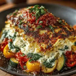 As the air turns crisp and the leaves begin to fall, autumn ushers in a season rich with flavors and a vibrant array of produce. It’s the perfect time to indulge in hearty and comforting meals, and what better dish to celebrate this bountiful season than a classic lasagna? The Autumn-Infused Crockpot Veggie Lasagna offers a warm embrace of flavors that not only honors the essence of fall but also caters to the demands of busy families looking for nutritious and satisfying meal options.