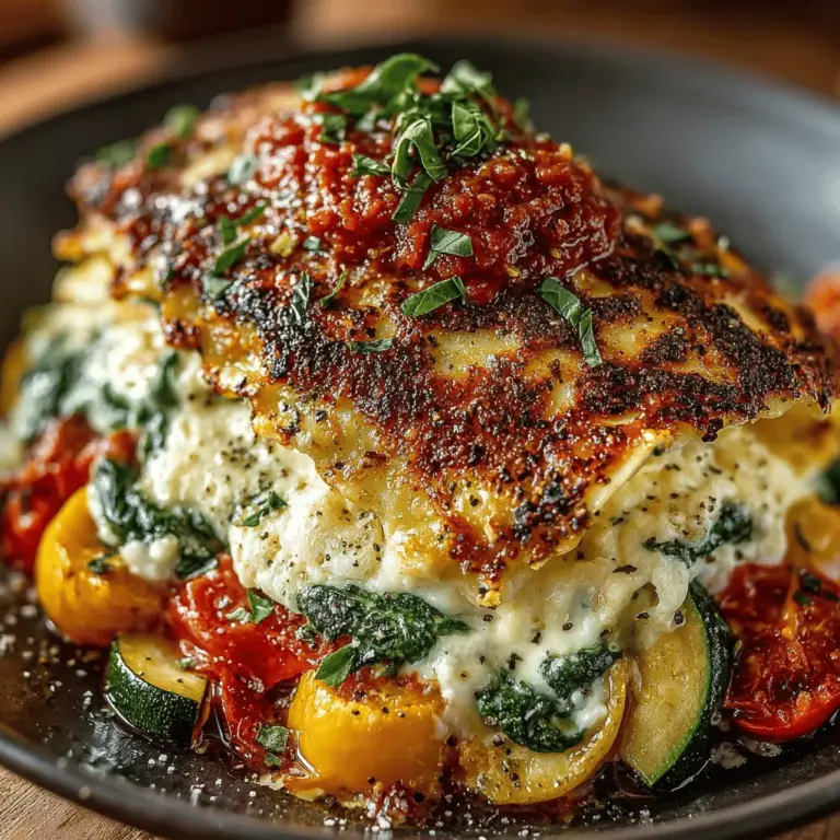As the air turns crisp and the leaves begin to fall, autumn ushers in a season rich with flavors and a vibrant array of produce. It’s the perfect time to indulge in hearty and comforting meals, and what better dish to celebrate this bountiful season than a classic lasagna? The Autumn-Infused Crockpot Veggie Lasagna offers a warm embrace of flavors that not only honors the essence of fall but also caters to the demands of busy families looking for nutritious and satisfying meal options.