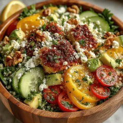As the sun shines brighter and temperatures rise, the craving for light, refreshing meals becomes nearly universal. Summer is the perfect season for enjoying vibrant salads that not only satisfy hunger but also provide a burst of flavor and nutrition. Among these delightful offerings, the Vibrant Summer Bliss Salad Bowl stands out as a colorful, nutrient-packed dish that is perfect for warm-weather gatherings. This salad is not just a meal; it’s a celebration of summer’s bounty, designed to tantalize your taste buds and nourish your body.