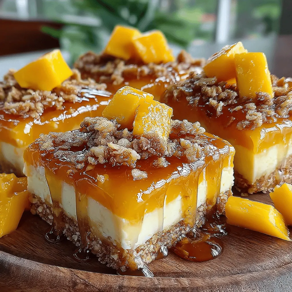 As the summer sun blazes overhead, the craving for something cool and refreshing becomes almost irresistible. Enter Frosty Honey Mango Bliss Bars—a deliciously unique treat that captures the essence of summer in every bite. These bars are not just a feast for the taste buds; they are a wholesome indulgence made with simple, nutritious ingredients. Combining the luscious sweetness of ripe mangoes with the creamy richness of Greek yogurt, these bars offer a perfect balance of flavor and health, making them an ideal choice for a snack or dessert.