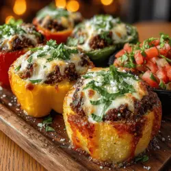 Stuffed peppers have long been a beloved dish in kitchens around the world, celebrated for their versatility and the endless opportunities for customization. From classic Italian variations filled with rice and ground beef to inventive vegan options brimming with grains and vegetables, stuffed peppers can cater to a wide range of tastes and dietary needs. In this article, we will explore the delightful recipe for Savory Turkey-Stuffed Mini Bell Peppers. Not only are these colorful little morsels visually appealing, but they also pack a nutritional punch, making them an excellent choice for those looking to enjoy a healthy, flavorful meal.