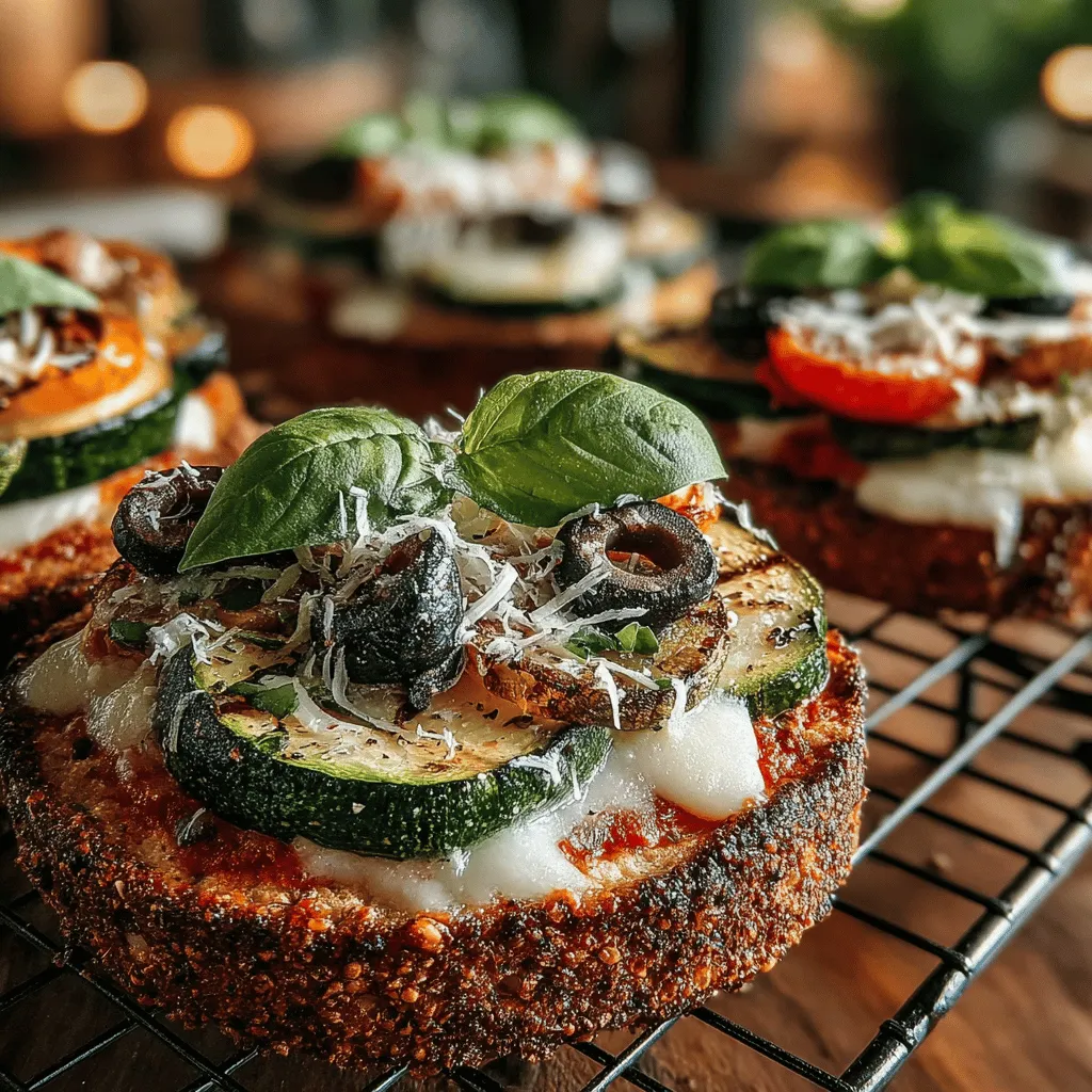 In a world where fast food often reigns supreme, the quest for healthy, easy-to-make meal options can feel overwhelming. Enter the Zesty Zucchini Pita Pizzas—a delightful dish that combines the beloved elements of pizza with the nutritional benefits of fresh vegetables. This innovative recipe not only satisfies your pizza cravings but also offers a lighter, more wholesome alternative that can be whipped up in no time, making it perfect for busy weeknights or casual gatherings.