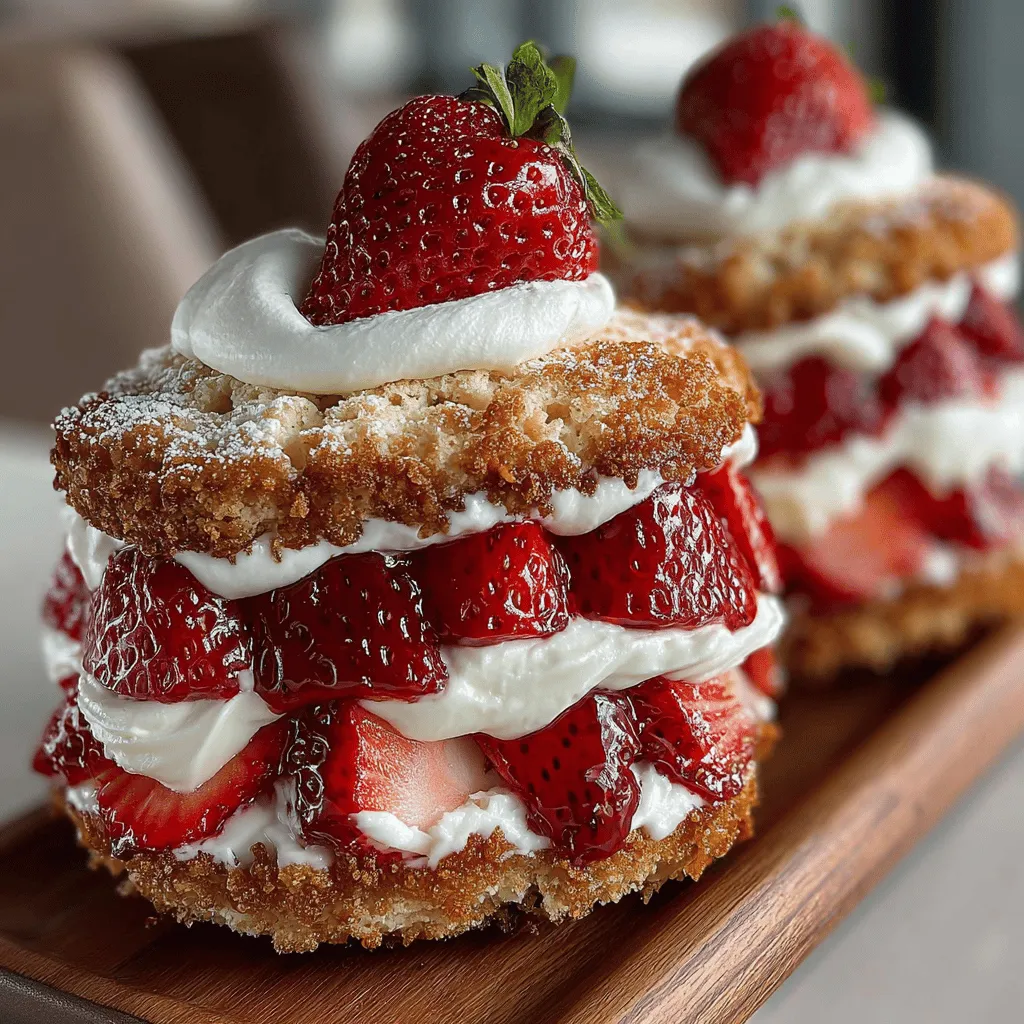 As summer approaches, the craving for refreshing and delightful desserts becomes almost irresistible. Among the plethora of sweet options, Frosty Strawberry Dream Coins stand out as a unique and delectable treat that perfectly captures the essence of the season. This dessert combines the vibrant flavors of fresh strawberries with the lightness of fluffy whipped cream nestled between buttery cookies, creating a harmonious balance that is sure to please everyone at your next gathering or serve as an indulgent snack on a warm afternoon.