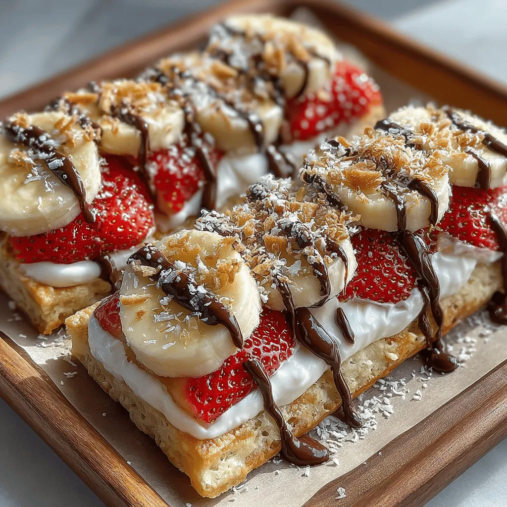 In recent years, there's been a significant shift towards healthier snacking alternatives. With an increasing number of health-conscious consumers, many are seeking out options that satisfy their cravings without compromising their nutrition. Enter the Strawberry Banana Bliss Bark—a delightful and nourishing treat that not only caters to your sweet tooth but also packs a nutritional punch. This recipe stands out as a simple yet satisfying option for individuals of all ages, making it a fantastic choice for family gatherings, after-school snacks, or even an indulgent treat enjoyed solo at home.