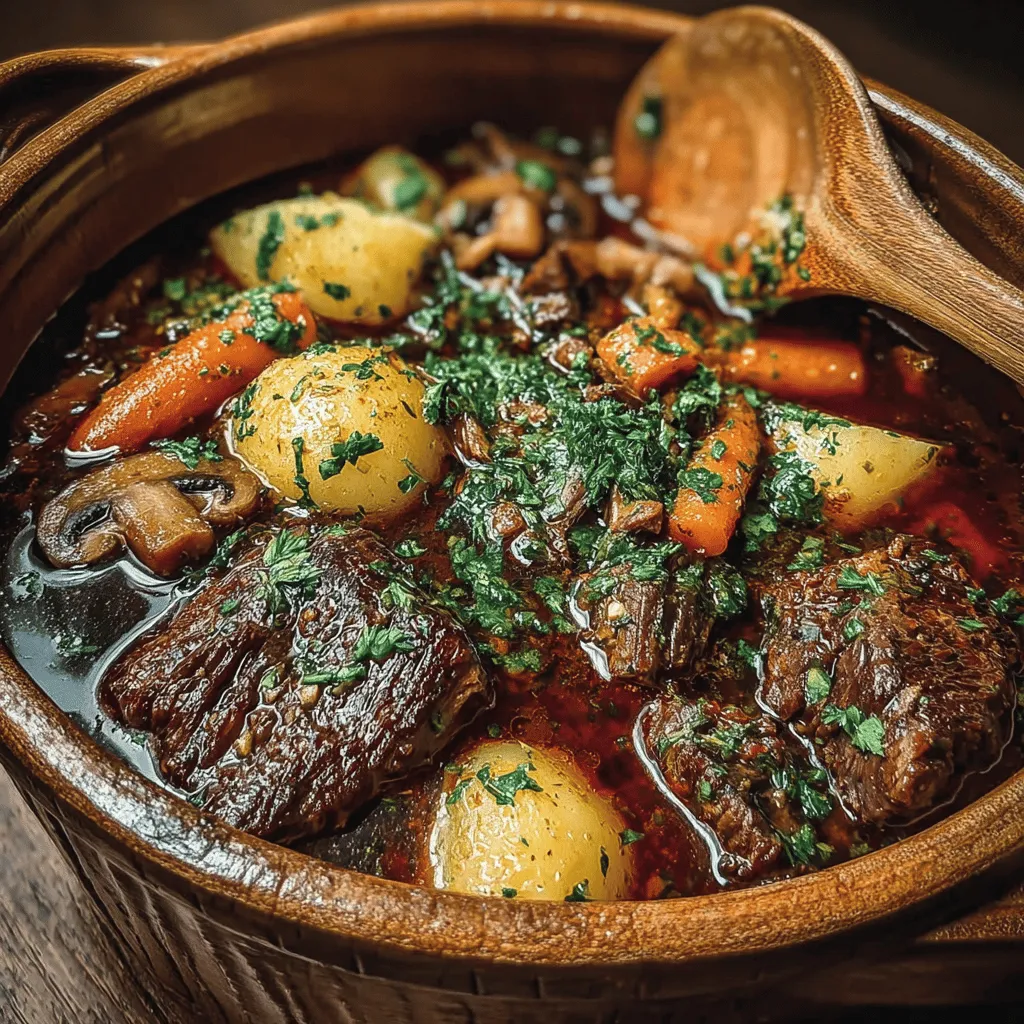 When the temperature drops and the days grow shorter, there's nothing quite like a hearty beef stew to warm both body and soul. This classic dish has long been a staple in kitchens around the world, cherished for its comforting qualities and deep, rich flavors. The beauty of beef stew lies in its simplicity, yet it offers a depth that can only be achieved through the careful selection of ingredients and techniques. At the heart of our recipe is the combination of tender beef, robust vegetables, and a generous splash of red wine, all simmered together to create a nurturing meal that brings people together.